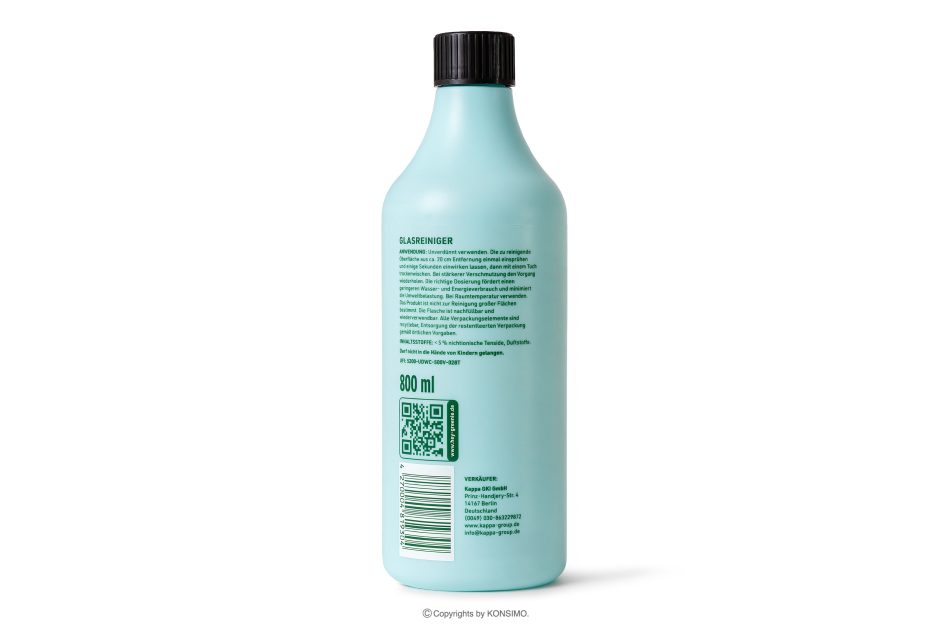 HEY GREENIE Ökologisches Reinigungsset – Reinigungsmittel für Fußböden, Badezimmer und Glas (3 Stück) gelb/rosa/hellblau - Foto 12