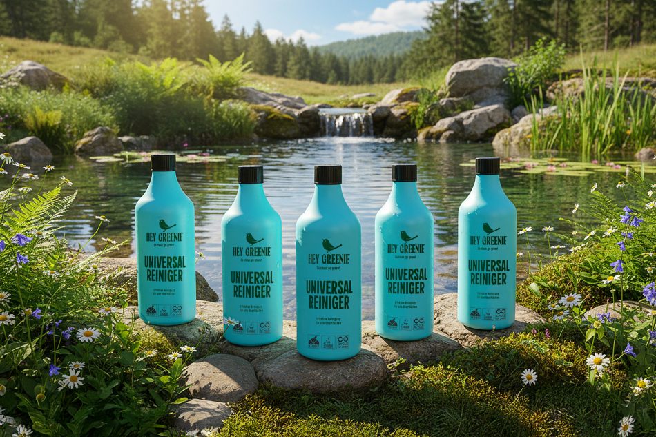 HEY GREENIE Ökologischer Allzweckreiniger (5 Stück) blau - Foto 1