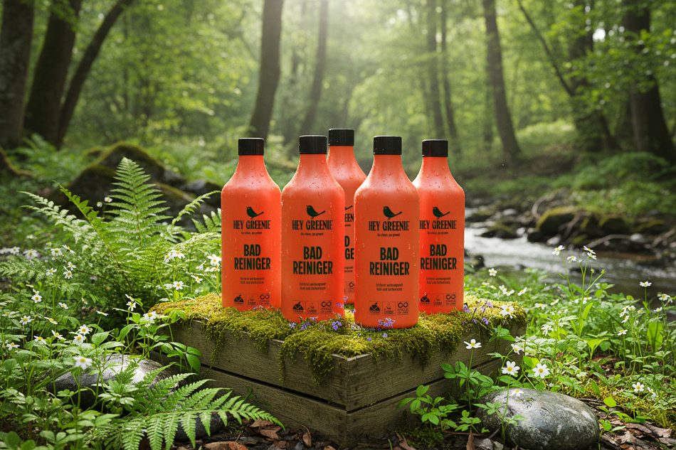 HEY GREENIE Ökologischer Badreiniger (5 Stück) rosa - Foto 1