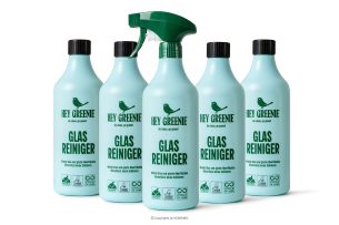 HEY GREENIE, https://konsimo.de/kollektion/hey-greenie/ Ökologischer Glasreiniger (5 Stück) hellblau - Foto