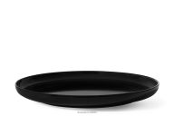 Dessertteller glänzend schwarz