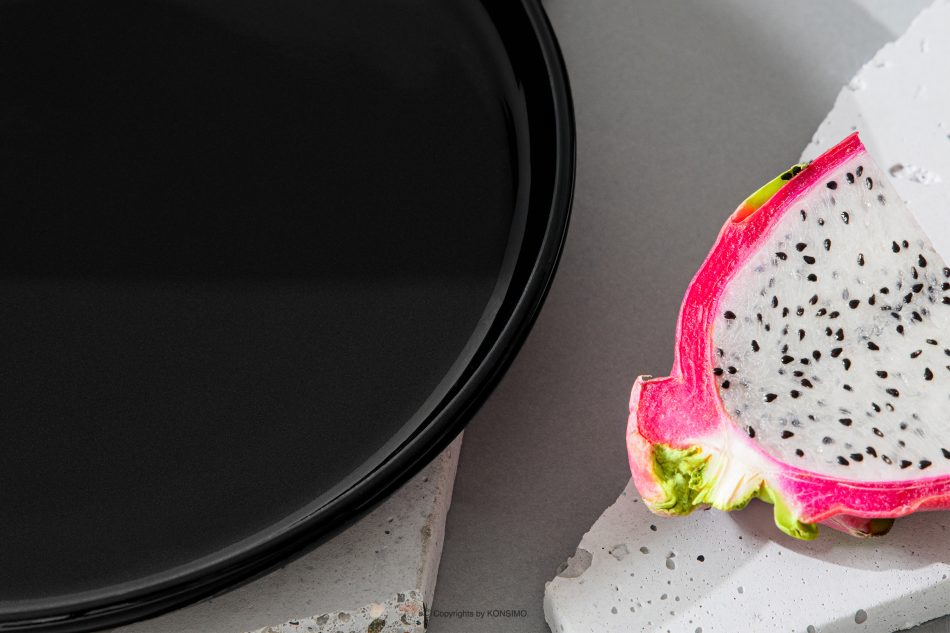 VICTO Dessertteller glänzend schwarz Schwarz glänzend - Foto 5