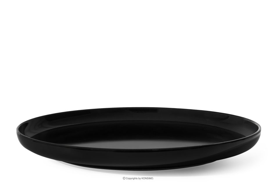 VICTO Speiseteller glänzend schwarz Schwarz glänzend - Foto 0