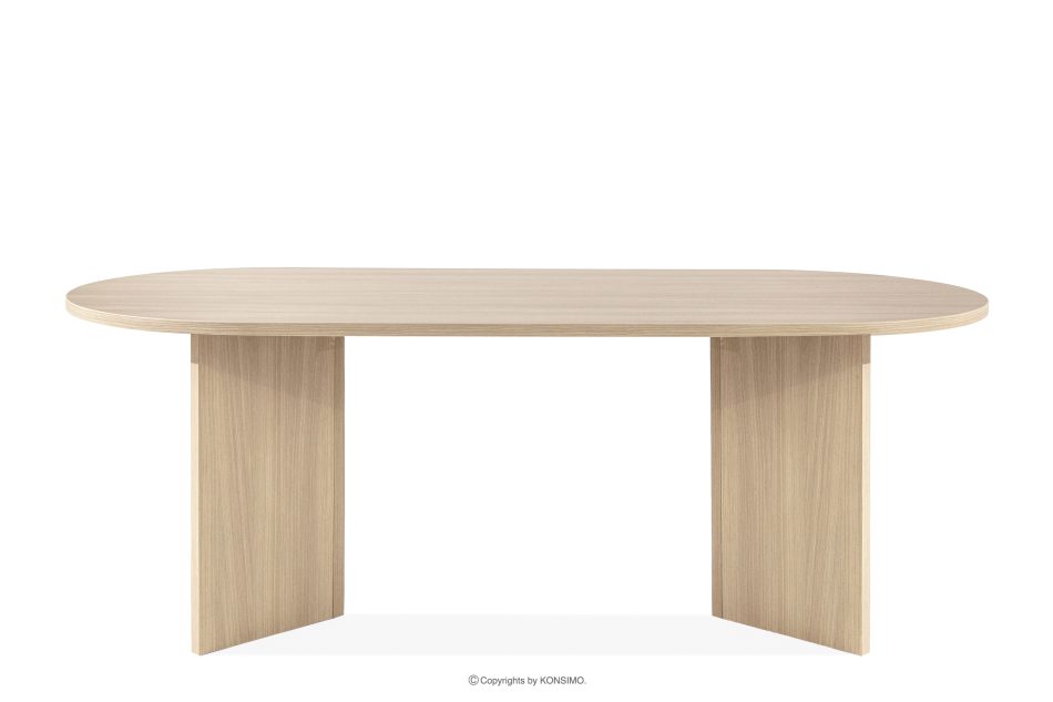 FABER Esstisch im modernen Stil aus heller Eiche helle Eiche - Foto 0