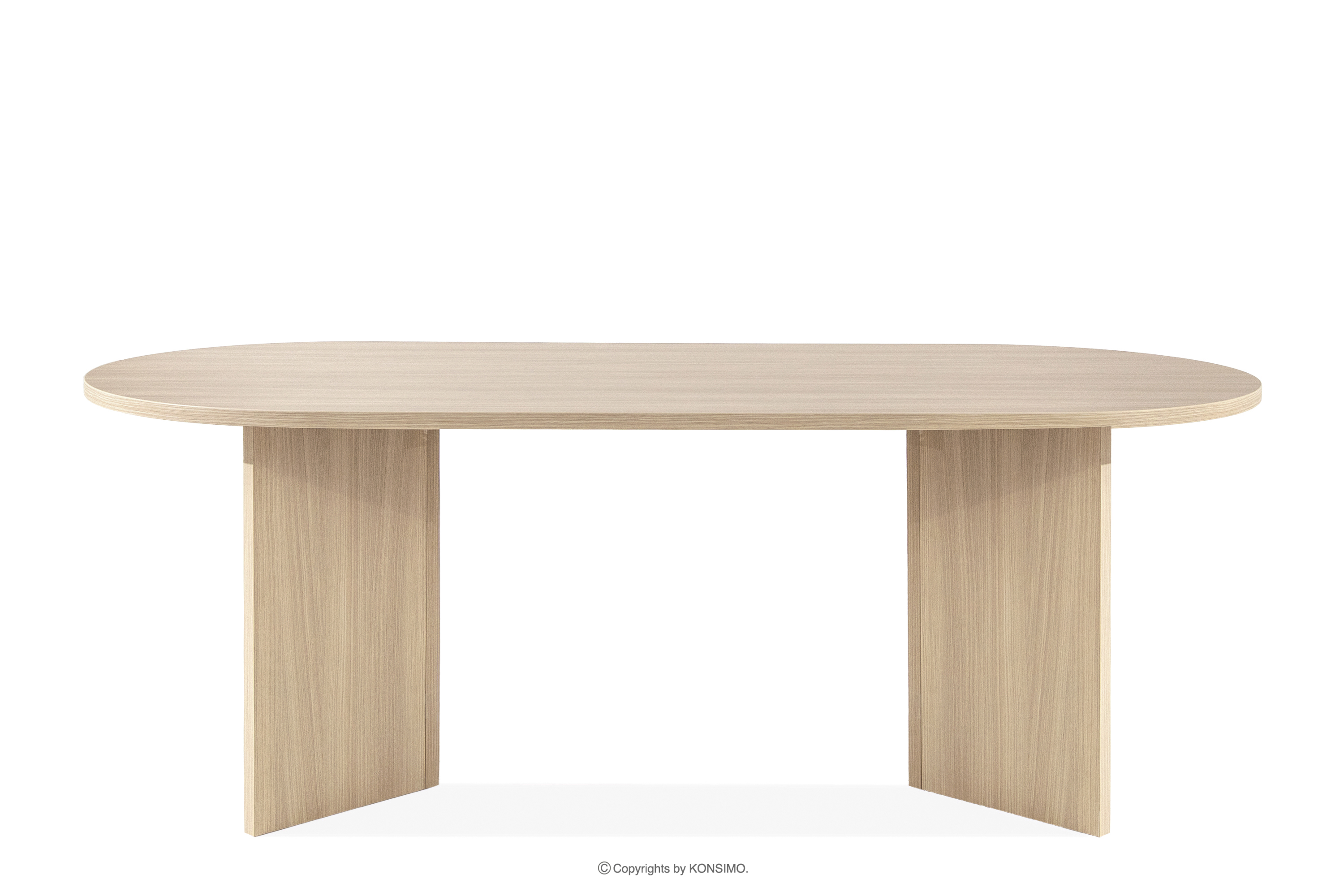 Esstisch im modernen Stil aus heller Eiche