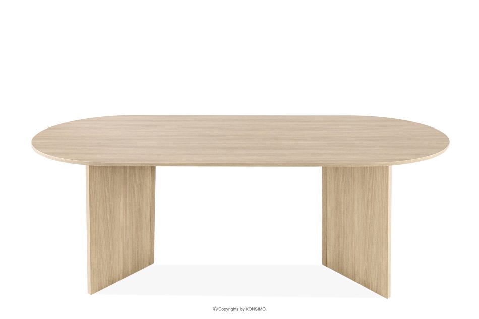 FABER Esstisch im modernen Stil aus heller Eiche helle Eiche - Foto 4