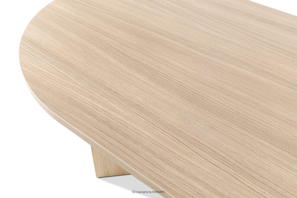 FABER Esstisch im modernen Stil aus heller Eiche helle Eiche - Foto 6