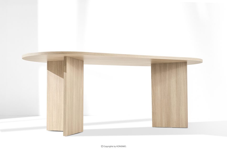 FABER Esstisch im modernen Stil aus heller Eiche helle Eiche - Foto 10