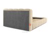 MERIDE Polsterbett 160 cm im Japandi-Stil mit Steppung beige beige - Foto 6