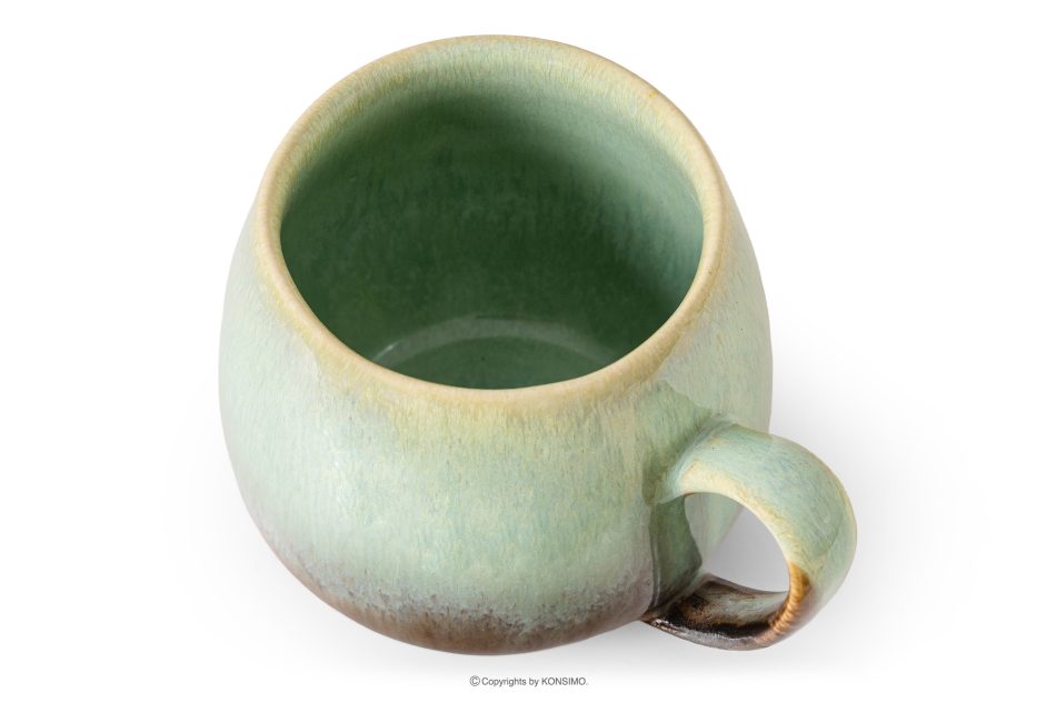 PRIMA Faßbecher handglasiert salbeifarben salbeifarben - Foto 2