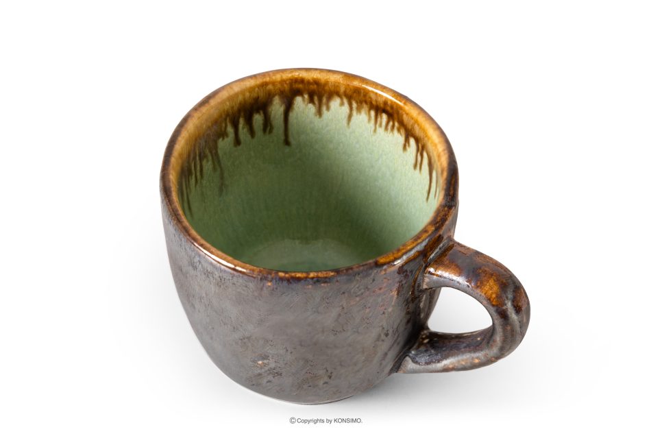 PRIMA Espressotasse handglasiert salbeifarben salbeifarben - Foto 2