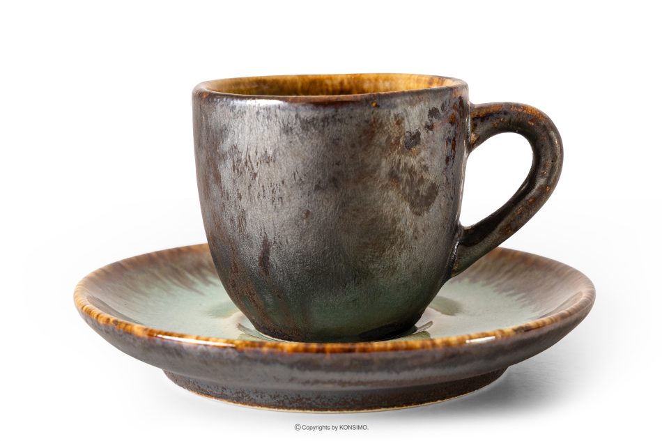 PRIMA Espressotasse handglasiert salbeifarben salbeifarben - Foto 4