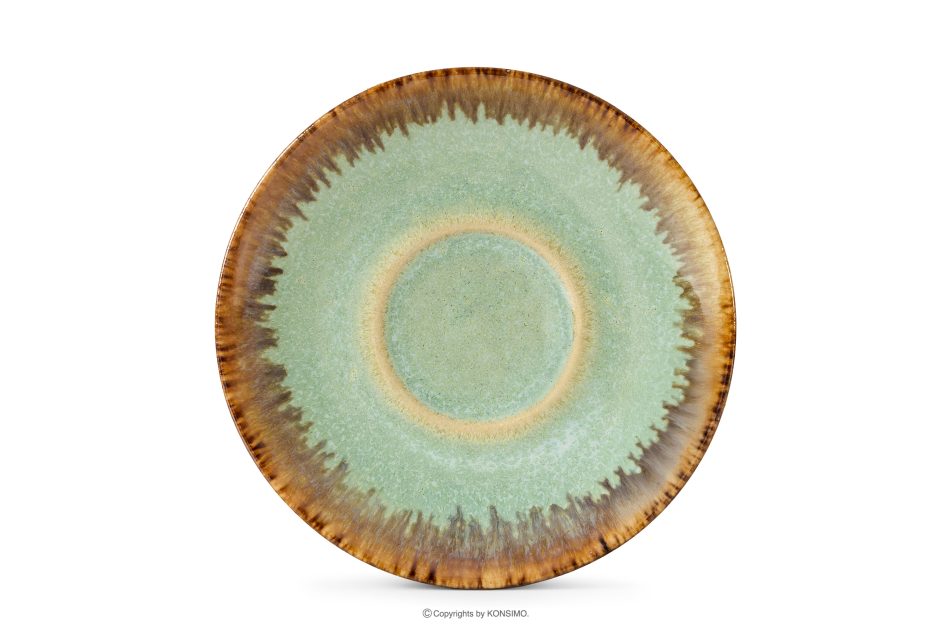 PRIMA Espressotasse Untertasse handglasiert salbeifarben salbeifarben - Foto 4