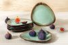 PRIMA Handglasierte Keramik Frühstücksteller 6 Stück salbeifarben salbeifarben - Foto 2