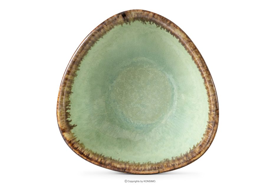 PRIMA Handglasierte Keramikschale 6 Stück salbeifarben salbeifarben - Foto 5