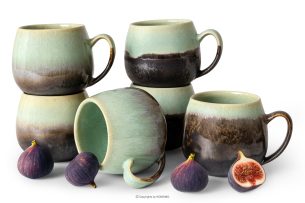 PRIMA, https://konsimo.de/kollektion/prima/ Handglasierter Keramikbecher 6 Stück salbeifarben salbeifarben - Foto