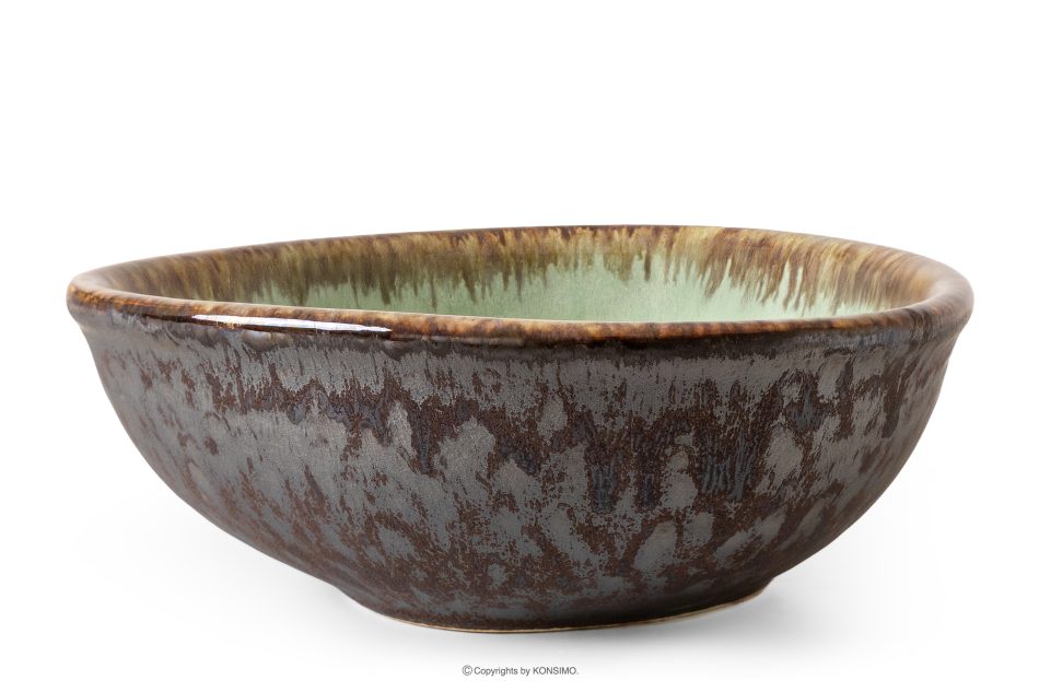 PRIMA Handglasiertes Loft-Frühstücksset 6 Personen (12 tlg.) salbeifarben salbeifarben - Foto 5