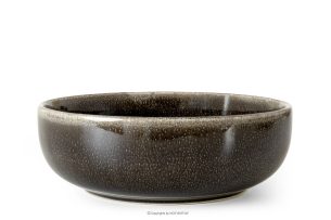 EDA, https://konsimo.de/kollektion/eda/ Schüssel aus Keramik im rustikalen Stil braun/grau/beige braun/grau/beige - Foto