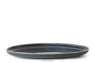 EDA, https://konsimo.de/kollektion/eda/ Servierteller aus Keramik im rustikalen Stil, blau/grau/beige blau/grau/beige - Foto