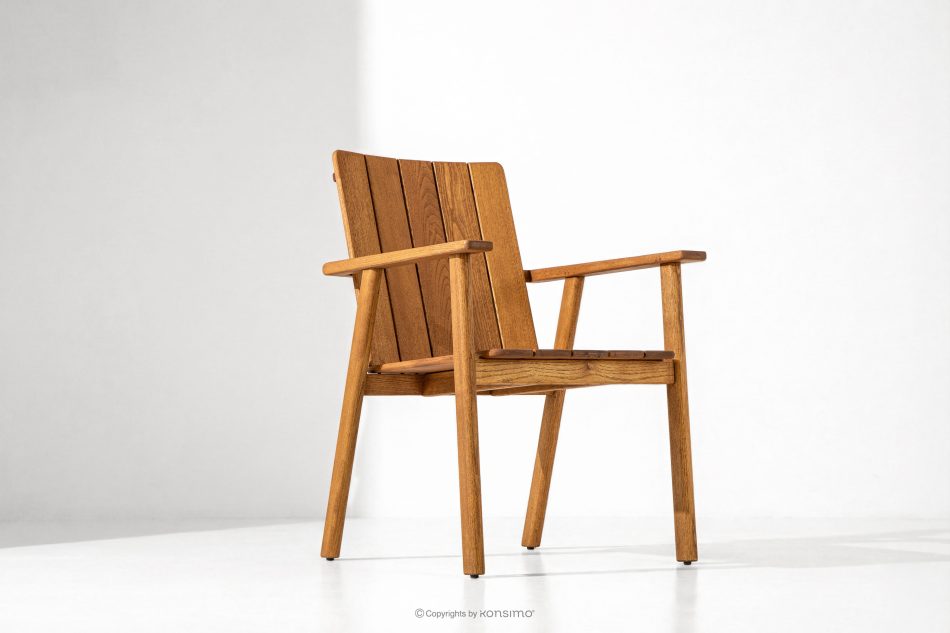 ORTUS Holzgartenstuhl braun braun - Foto 10