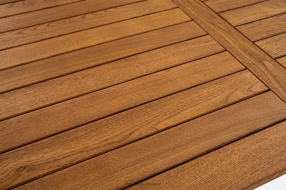 ORTUS Holzgartenmöbel-Set Stühle und Tisch braun braun - Foto 13