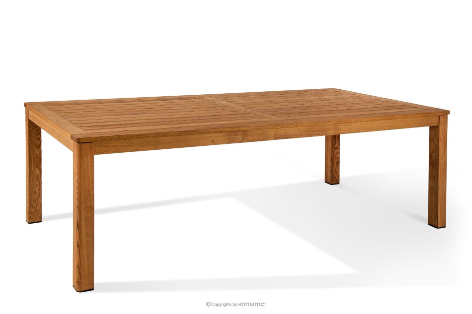 ORTUS Gartenmöbel-Set aus Holz Tisch mit Stühlen braun braun - Foto 9