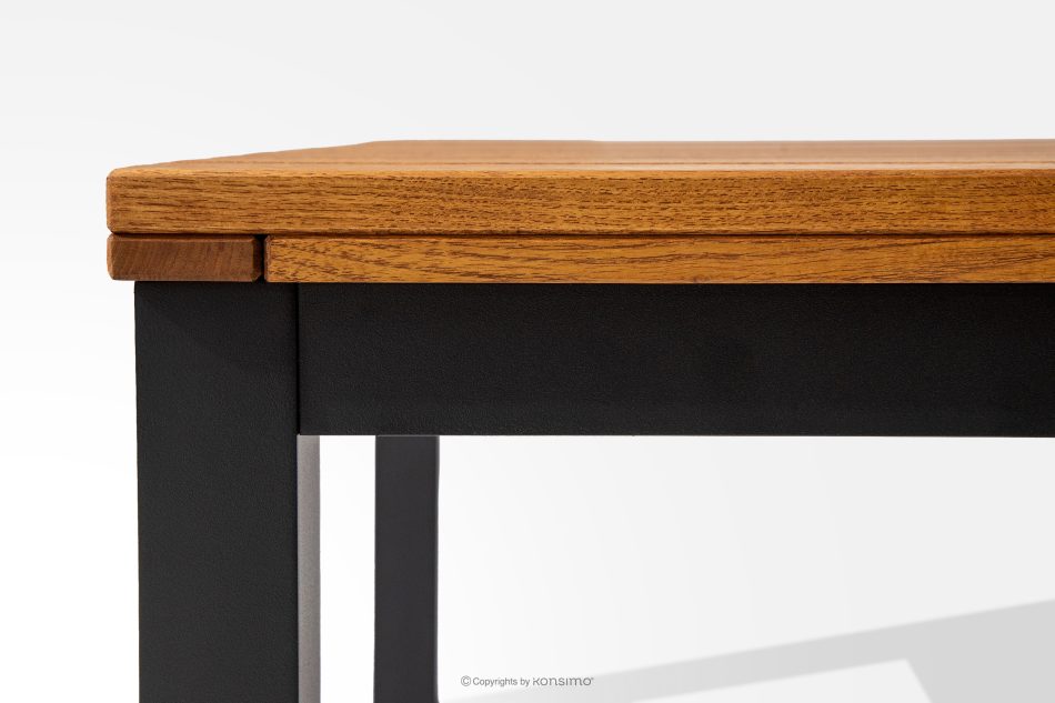 ARIATO Gartentisch aus Holz und Aluminium braun/anthrazit/beige - Foto 13