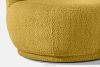 MALVE Dreisitzer-Sofa Bouclé im Japandi-Stil gelb gelb - Foto 8