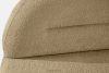 MALVE Dreisitzer-Sofa Boucle im Japandi-Stil dunkelbeige dunkelbeige - Foto 7