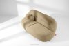 MALVE Dreisitzer-Sofa Boucle im Japandi-Stil dunkelbeige dunkelbeige - Foto 14