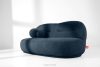 MALVE Dreisitzer-Sofa Bouclé im Japandi-Stil dunkelblau dunkelblau - Foto 13
