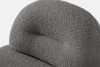 MALVE Sessel aus Bouclé-Stoff im Japandi-Stil dunkelgrau dunkelgrau - Foto 6