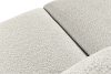 BUFFO Weiches 25-Sitzer-Sofa aus Bouclé-Stoff in Weiß Weiß - Foto 5