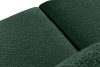 BUFFO Weiches 25-Sitzer-Sofa aus Bouclé-Stoff in Dunkelgrün Dunkelgrün - Foto 5