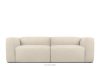 BUFFO Weiches 25-Sitzer-Sofa aus Bouclé-Stoff in Hellbeige Hellbeige - Foto 1