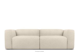 BUFFO, https://konsimo.de/kollektion/buffo/ Weiches 25-Sitzer-Sofa aus Bouclé-Stoff in Hellbeige Hellbeige - Foto