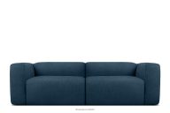 Weiches 25-Sitzer-Sofa aus Bouclé-Stoff in Marineblau
