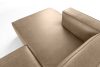 FEROX Ecksofa im Loft-Stil Kunstleder beige links beige - Foto 5