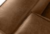 FEROX Ecksofa im Loft-Stil Kunstleder braun links braun - Foto 6