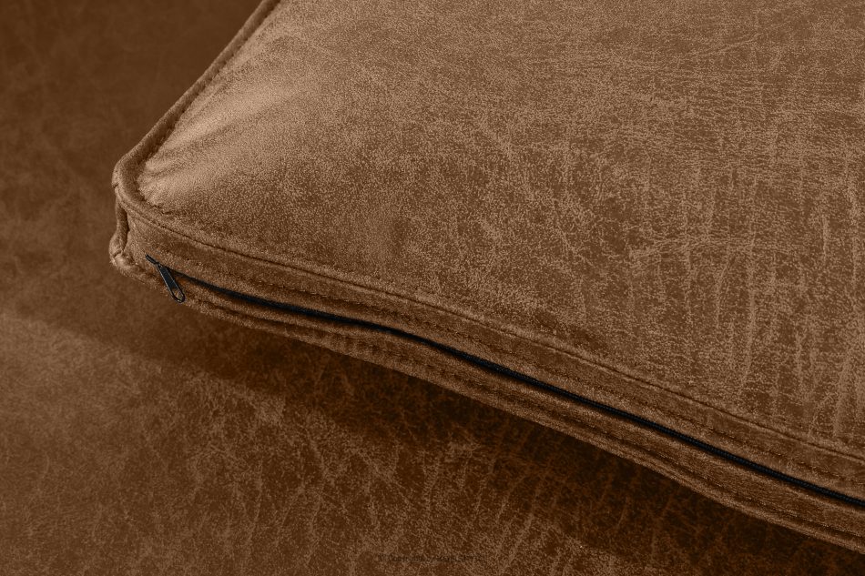 FEROX Ecksofa im Loft-Stil Kunstleder braun links braun - Foto 8