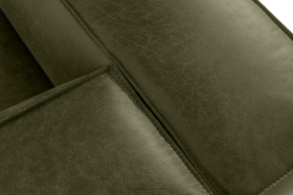 FEROX Ecksofa im Loft-Stil Kunstleder grün rechts grün - Foto 5