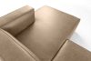 FEROX Ecksofa im Loft-Stil Kunstleder beige rechts beige - Foto 5