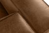 FEROX Ecksofa im Loft-Stil Kunstleder braun rechts braun - Foto 6