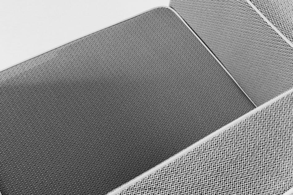 TRIGLO Moderner Gartenstuhl auf Metallbeinen dunkelgrau/schwarz/weiß dunkelgrau/schwarz/weiß - Foto 7