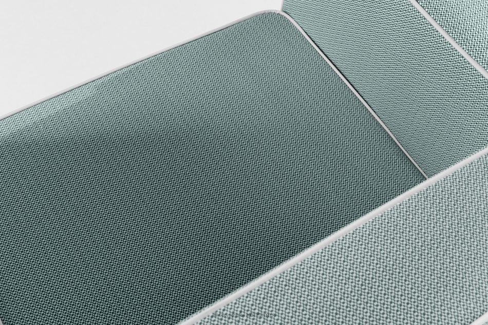 TRIGLO Moderner Gartenstuhl auf Metallbeinen dunkelgrau/dunkelgrün/weiß dunkelgrau/dunkelgrün/weiß - Foto 7