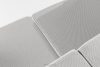 TRIGLO Gartenmöbel-Set 2x Sessel, Zweisitzer-Sofa, Tisch dunkelgrau/dunkelgrau/weiß dunkelgrau/dunkelgrau/weiß - Foto 13