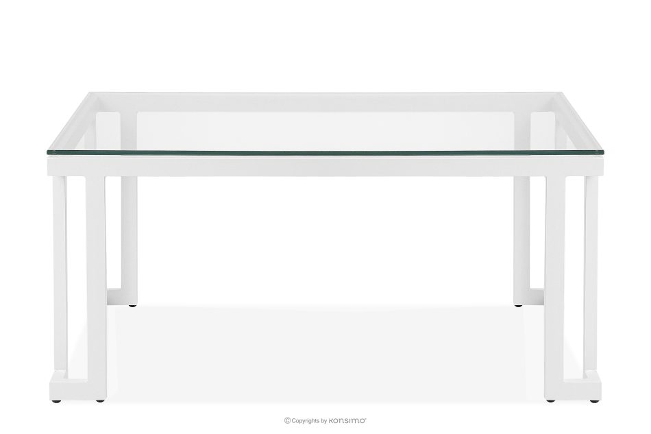 TRIGLO Gartenmöbel-Set 2x Sessel, Zweisitzer-Sofa, Tisch weiß/hellgrün/weiß weiß/hellgrün/weiß - Foto 13