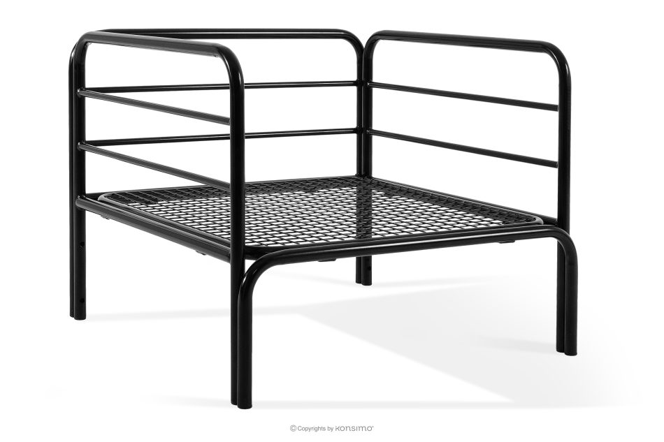 RAMBE Loft-Gartenstuhl auf Metallbeinen anthrazit/dunkelgrau/weiß anthrazit/dunkelgrau/weiß - Foto 4