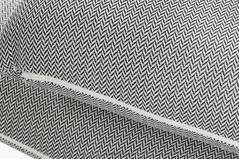 RAMBE Loft-Gartensofa 2 auf Metallbeinen anthrazit/schwarz/weiß anthrazit/schwarz/weiß - Foto 8