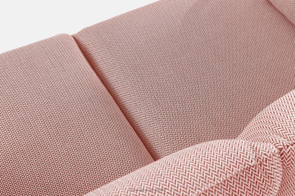 RAMBE Loft-Gartensofa 2 auf Metallbeinen anthrazit/rot/weiß anthrazit/rot/weiß - Foto 5